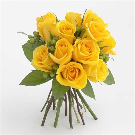 Yellow Roses Flowers Bouquet Images Best Flower Site