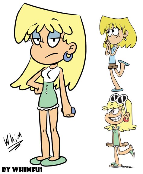 Combined Roommates Lori And Leni Loud House By Whimfu1 On Deviantart