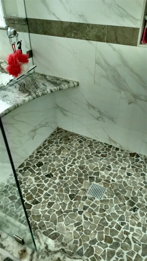 Shower Floor Mosaic Tiles Adding A Touch Of Luxury To Your Bathroom