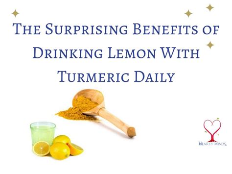 The Surprising Benefits Of Drinking Lemon With Turmeric Daily