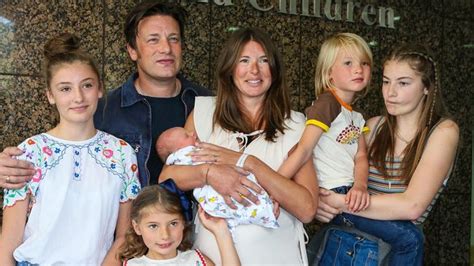Jamie oliver has 4 kids all with unusual names. Jamie Oliver: Jools Oliver names baby boy River Rocket Oliver