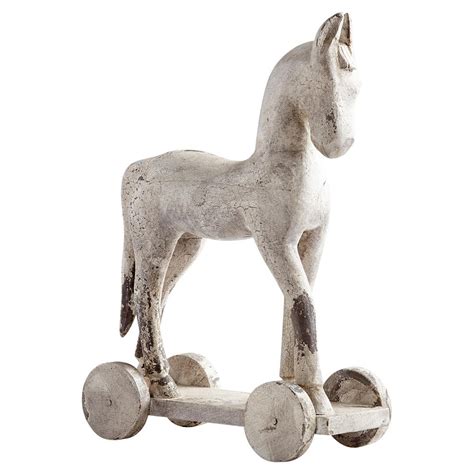 Check spelling or type a new query. Felix French Country Antique White Wood Decorative Horse ...