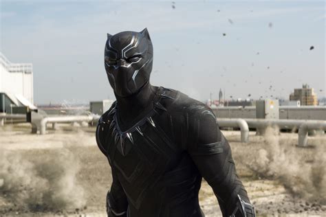Captain America Civil War Black Panthers Debut Photos Time