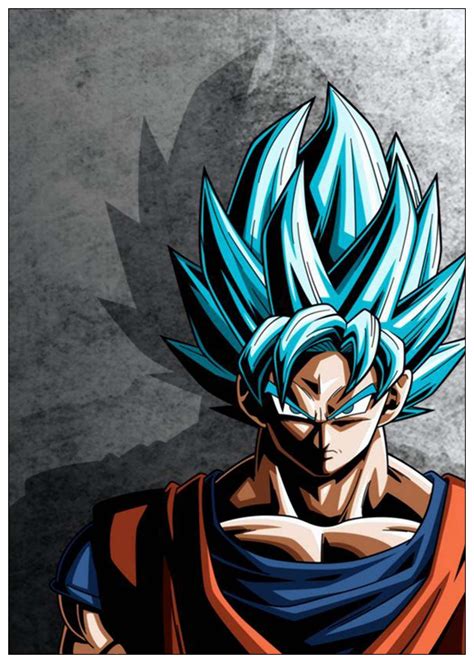 Look for a regular hidden container. Dragon Ball Z Goku Anime Poster White Coated Paper Print ...