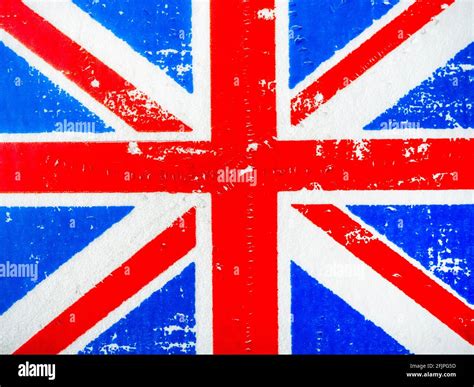 United Kingdom Uk Flag Grunge Texture Background England Great
