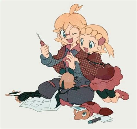 Clemont And Bonnie ♡ I Give Good Credit To Whoever Made This Pokemon