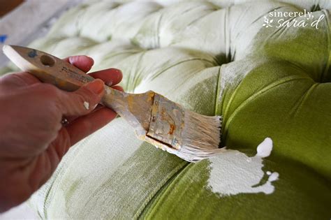 Chalk Paint On Fabric Sincerely Sara D Home Decor And Diy Projects