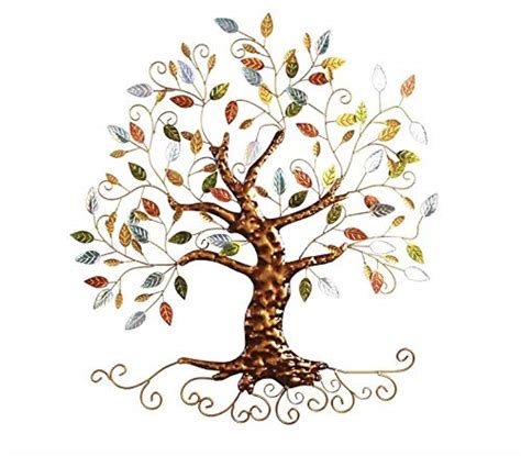 Tree Of Life Metal Tree Wall Sculpture Gold Tree Home Decor For Sale