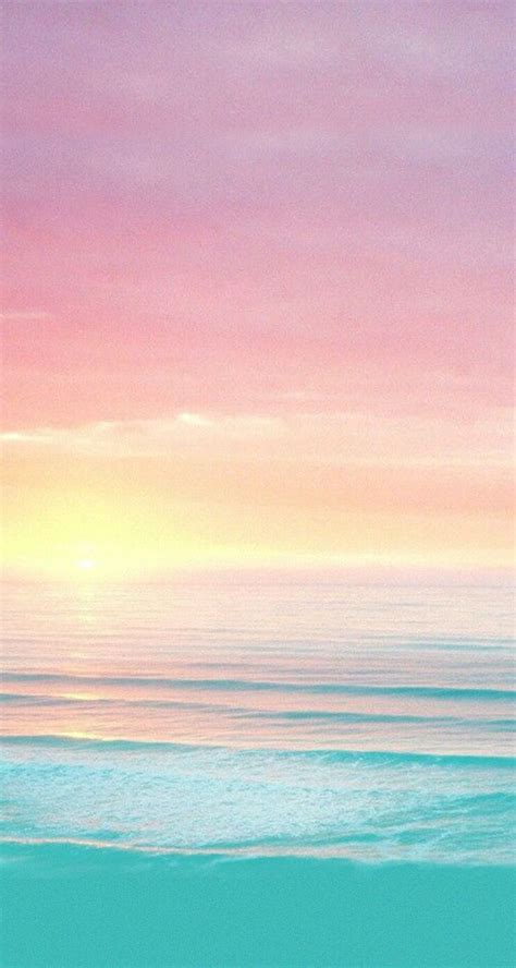 Sunset Iphone Wallpaper Watercolor Wallpaper Iphone Beach Sunset