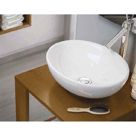 Lavabo Sobre Encimera Oval Inbaño