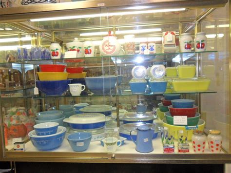 Pyrex And Kitchen Items Available At Old River Valley Antique Mall