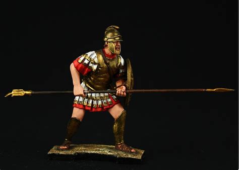 Tin Soldier Collectible Liby Phoenician Infantryman 54 Mm Ancient Rome