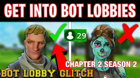 How To Get Into Bot Lobbies In Fortnite Season 2 Chapter 2 Ps4 Xbox
