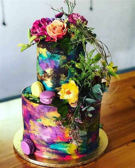 Colorful Wedding Cake R1440