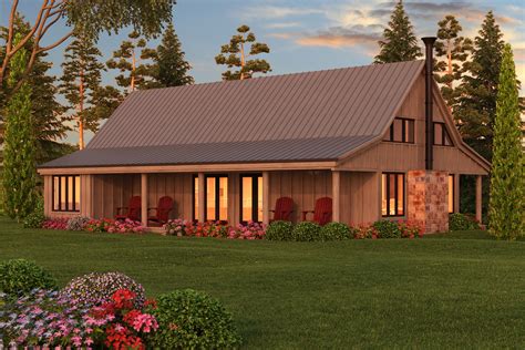 A classic approach to americana, these plans feature barn like elements, a commitment to quality craftsmanship and an expression towards unique lifestyles. Modern Pole Barn House Plans