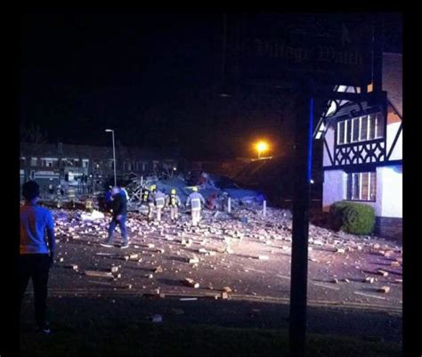 Wirral Explosion Two People Seriously Injured In Suspected Gas Blast