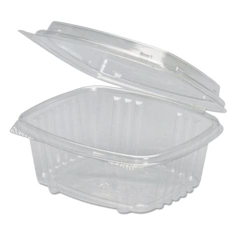 12 Oz Clear Hinged Deli Container Pak Man Food Packaging Supply