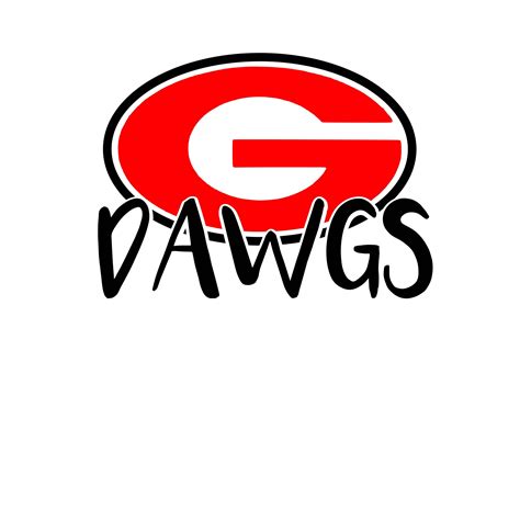 Georgia Bulldogs Svg G Dawgs Svg Go Dawgs Svg Silhouette Etsy