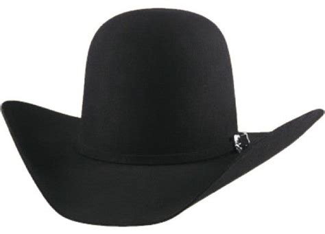 Serratelli 6x Open Norteño Felt Cowboy Hat Black Platinum Pecan