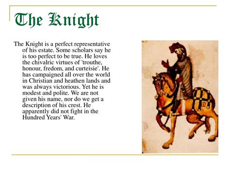 Ppt The Prologue To The Canterbury Tales Powerpoint Presentation
