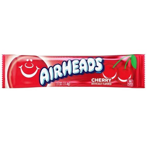 Buy Airheads Cherry Taffy Candy 156g 055oz