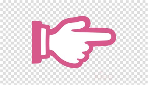 Finger Pointing Right Emoji Clipart Index Finger Emoji Transparent