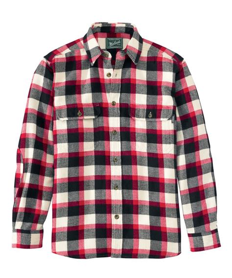 Mens Oxbow Bend Plaid Flannel Shirt By Woolrich® The Original Outdoor