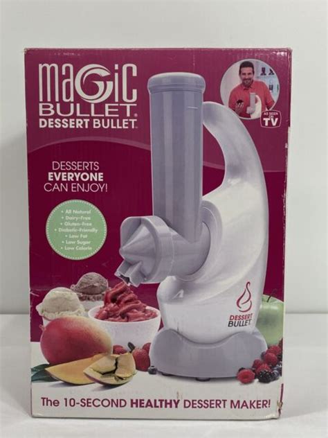 Your magic bullet blender kitchen magician. Magic Bullet Dessert Bullet With Recipe Book "NIB" for sale online