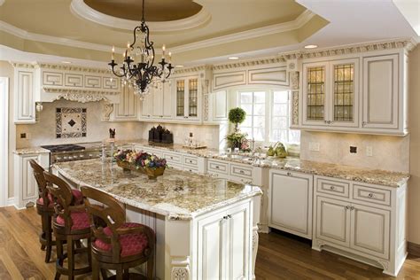 Cream color granites are one of the easiest when it comes to making a decision. Kitchen and Bath - Modern Design Cabinetry