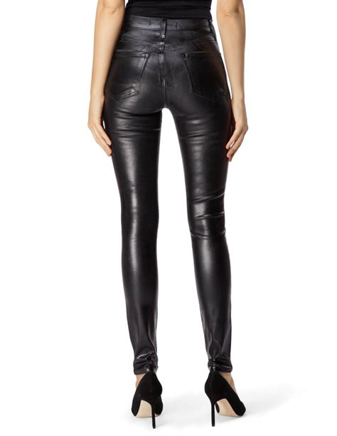 J BRAND Maria High Rise Jeans In Galactic Black At Storm Fashion