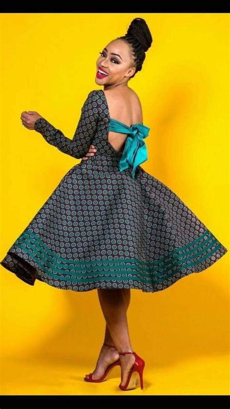Beautiful And Stylish Xhosa Shweshwe Dresses 2019 On Stylevore