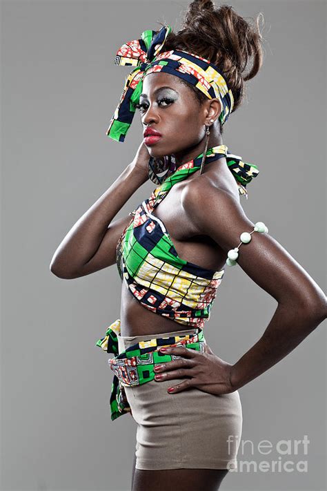 African American Fashion Model Photograph By Yaromir Mlynski Fine