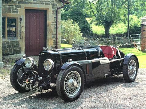 1934 Aston Martin Ulster LeMans 1 5L Race Car Black Fvl - Transport