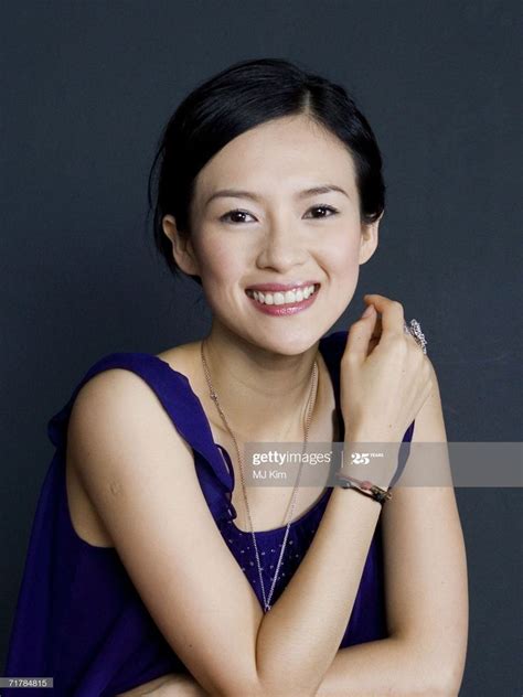 Actress Zhang Ziyi Attends A Photo Session To Promote The Film The