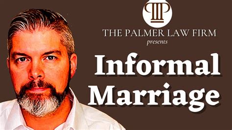 Informal Marriage In Texas Houston Divorce Lawyer Youtube