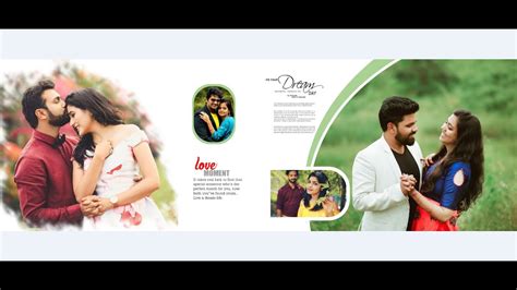 Creative Wedding Album Design Sheet In Photoshop Tutorial