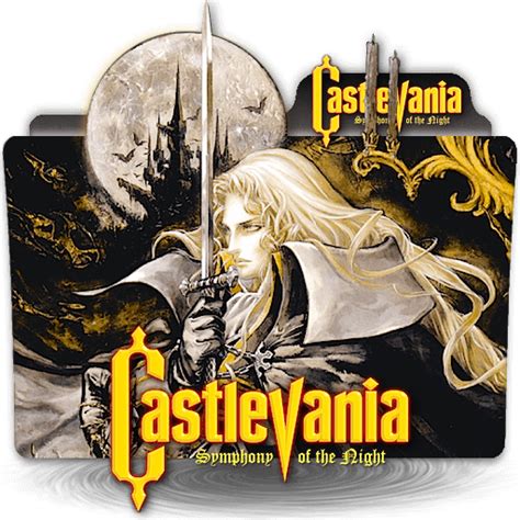 Castlevania Symphony Of The Night folder icon v2 by zenoasis on DeviantArt