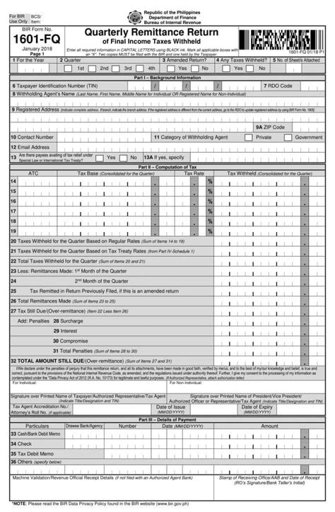 Bir Withholding Tax Form 5 Advantages Of Bir Withholding Tax Form And