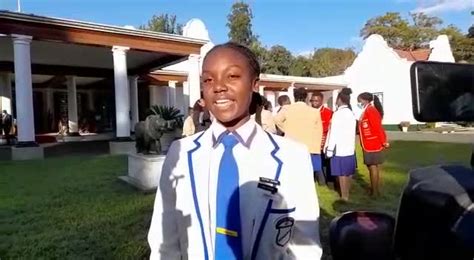 Dominican Convent School Student Ruvimbo Simbi Who Is Part Of The