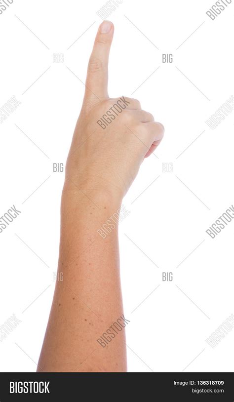 Hand Gesture Index Image And Photo Free Trial Bigstock