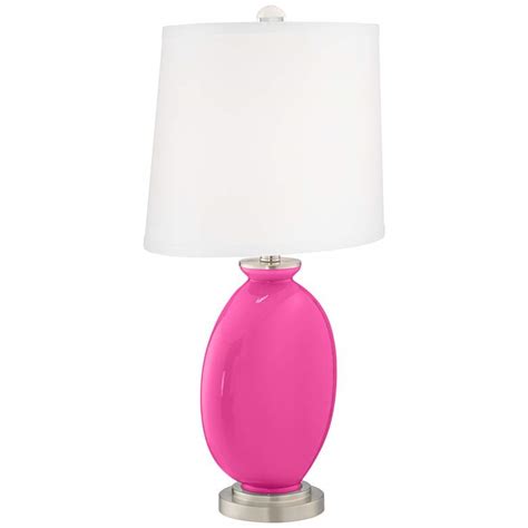 Fuchsia pink mushroom lamp by heico egmont toys. Fuchsia Carrie Table Lamp Set of 2 - #53E53 | Lamps Plus