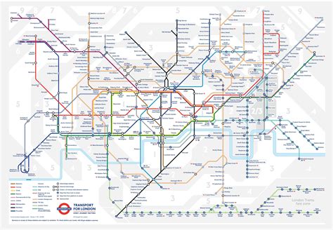London Underground Map London Tube Map London Underground Map