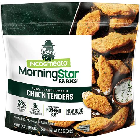 Vegan Chicken Tenders Plant Based Chicken Morningstar Farms Incogmeato