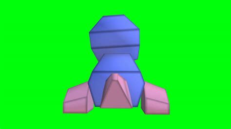 Porygon 2 Animated Back Chroma Youtube