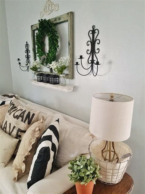 In this bedroom, heidi caillier. The Quaint Sanctuary: { Farmhouse Living Room Wall Decor }