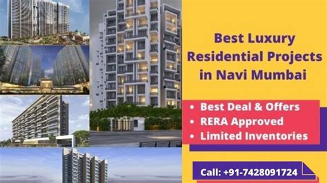 Best Luxury Residential Projects In Navi Mumbai ☎️91 7428091724