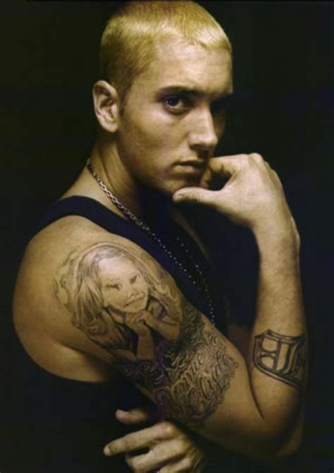 While the shirtless man's face is not visible, judging by the tattoos on display, fans are convinced nick is the father of her child! Best Eminem Tattoo Artist Collection Pictures : Fashion ...
