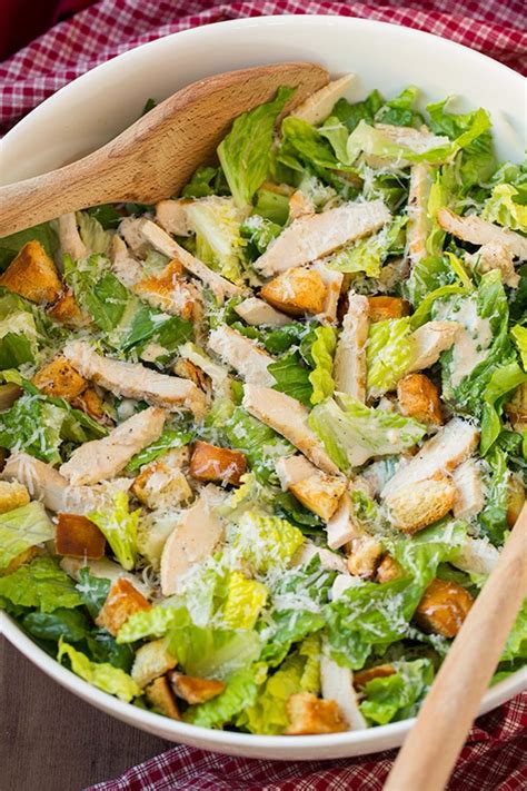 These chicken salad recipes are the perfect meal, no matter where you're eating. Chicken Caesar Salad with Garlic Croutons {and Light ...