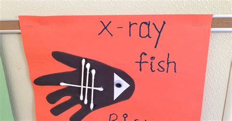 Kindergarten And Mooneyisms X Is For X Ray Fish
