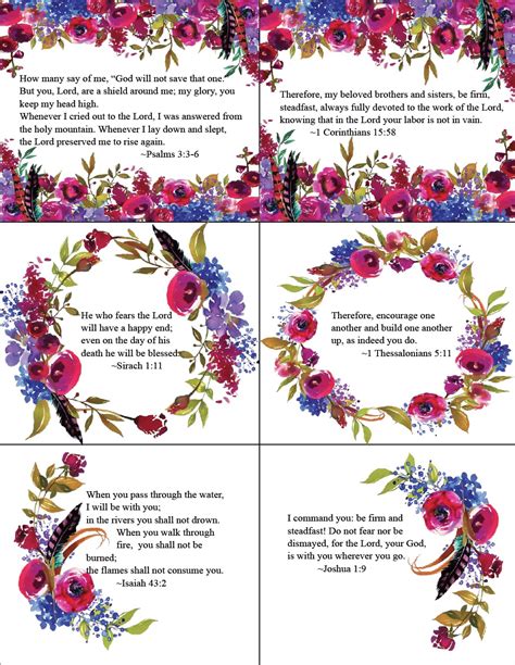 These free printable sets include bible verse coloring pages, bible verse worksheets, bible verse visuals and copywork. Free Printable Bible Verse Cards for When You Need ...